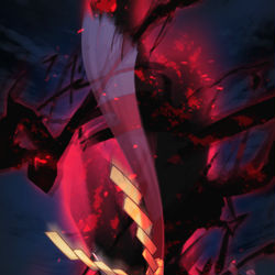 This is a pixiv picture whose title is 大山鳴動、岩盤颪！.