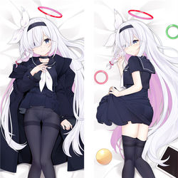 This is a pixiv picture whose title is ブルーアーカイブ プラナ PRANA 2WT 抱き枕カバー.