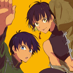 This is a pixiv picture whose title is いさばち２.