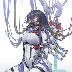 This is a pixiv picture whose title is 拘束.