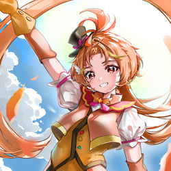This is a pixiv picture whose title is 勇気のツバサ.