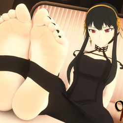 This is a pixiv picture whose title is The Thorn Princess (Yor Forgor).