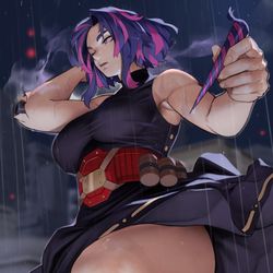 This is a pixiv picture whose title is リメイク.