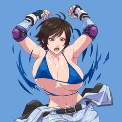 This is a pixiv picture whose title is 風間 飛鳥.