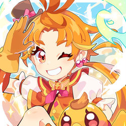 This is a pixiv picture whose title is キュアウィング💛.
