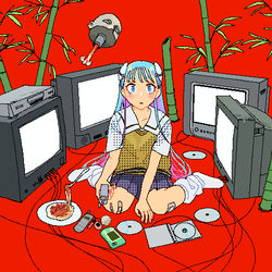 This is a pixiv picture whose title is somunia 「Shangri-La(電気グループ)」.