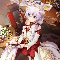 This is a pixiv picture whose title is 【テレサ】ハッピーバースデー.