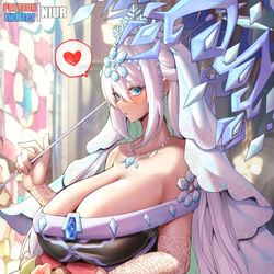 This is a pixiv picture whose title is 六花聖ティアドロップ.