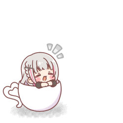 This is a pixiv picture whose title is マグカップあしゅみちゃん🗝♠.