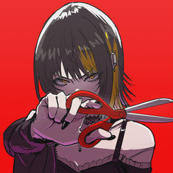 This is a pixiv picture whose title is うるせェ…いらねェ….