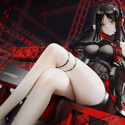 This is a pixiv picture whose title is 伊内丝大白腿.