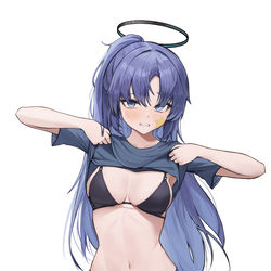 This is a pixiv picture whose title is Hayase Yuuka.