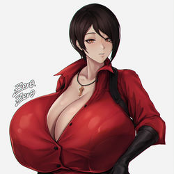 This is a pixiv picture whose title is Ada Wong.