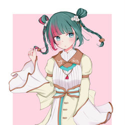 This is a pixiv picture whose title is 限定髪型ミクぴょん先輩.