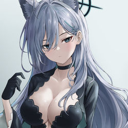 This is a pixiv picture whose title is 砂狼シロコ.