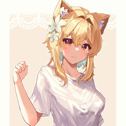 This is a pixiv picture whose title is にゃ.