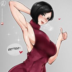 This is a pixiv picture whose title is エイダ・ウォン Ada Wong.