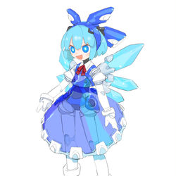 This is a pixiv picture whose title is チルノ.