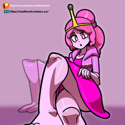 This is a pixiv picture whose title is Princess Bubblegum.