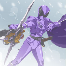 This is a pixiv picture whose title is 冬の王、来たる.