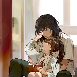 This is a pixiv picture whose title is 小椅子，这次 不要再离开我了.