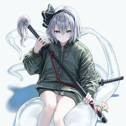 This is a pixiv picture whose title is MA-1.