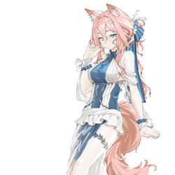 This is a pixiv picture whose title is 海蒂.