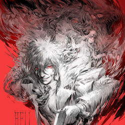 This is a pixiv picture whose title is アーカード.