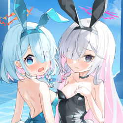 This is a pixiv picture whose title is バニーアロプラ.