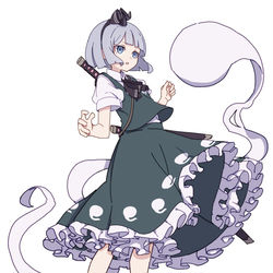 This is a pixiv picture whose title is 妖夢の日.