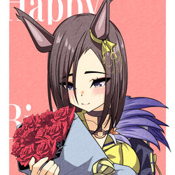 This is a pixiv picture whose title is 【ウマ娘】happybirthday！！/エアグルーヴ.