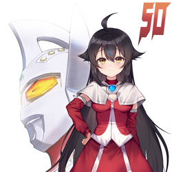 This is a pixiv picture whose title is タロウ50周年.