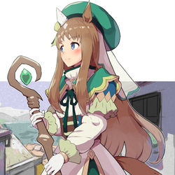 This is a pixiv picture whose title is ヒーラーグラスさん（ウマ娘）.