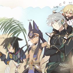 This is a pixiv picture whose title is スメ〜ル男子.