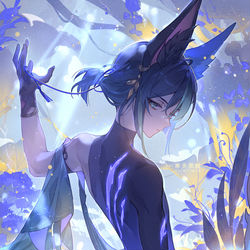 This is a pixiv picture whose title is 魔法的印记.