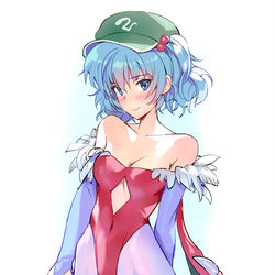 This is a pixiv picture whose title is にとり.