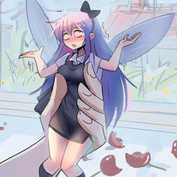 This is a pixiv picture whose title is Fairy.