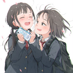 This is a pixiv picture whose title is 今日からちうがくせい！.
