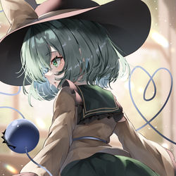 This is a pixiv picture whose title is こいしちゃん.