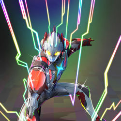 This is a pixiv picture whose title is ウルトラマンエックス.