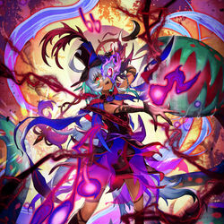This is a pixiv picture whose title is ヴァンガ【隷属の葬列 リアノーン・マスクス】.