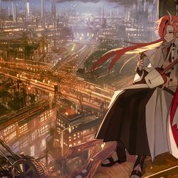 This is a pixiv picture whose title is カルデア重工物語　終演.