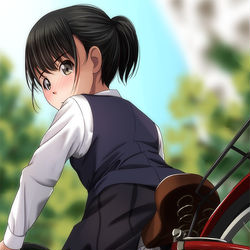 This is a pixiv picture whose title is 今日の一枚3593 (1:50+0:50+1:30).