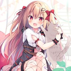 This is a pixiv picture whose title is 🐱.