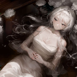 This is a pixiv picture whose title is 灰.