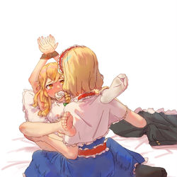 This is a pixiv picture whose title is 爱丽丝雷普魔理沙.