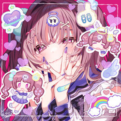 This is a pixiv picture whose title is 天使ちゃん.