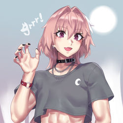 This is a pixiv picture whose title is 🐺.