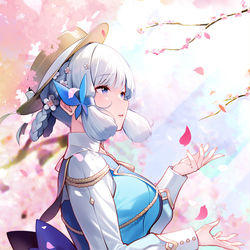 This is a pixiv picture whose title is 桜綾華.