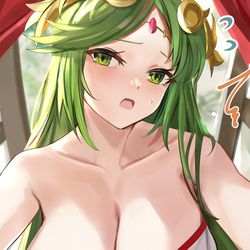 This is a pixiv picture whose title is パルテナ様を引っ張る仕事がしたい。.